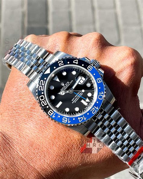 rolex gmt batman jubilee retail price|rolex batman jubilee price.